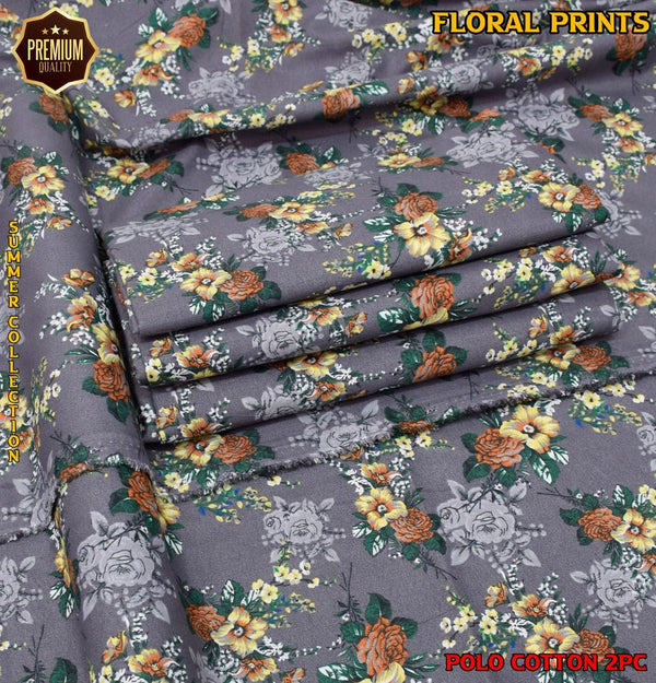 Bin Naeem Fabrics Cotton UnStitched Suit - Bin Naeem Fabrics