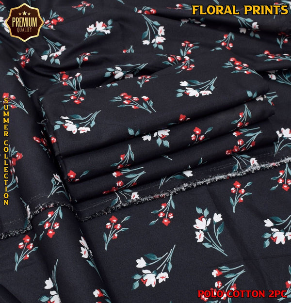 Bin Naeem Fabrics Cotton UnStitched Suit - Bin Naeem Fabrics