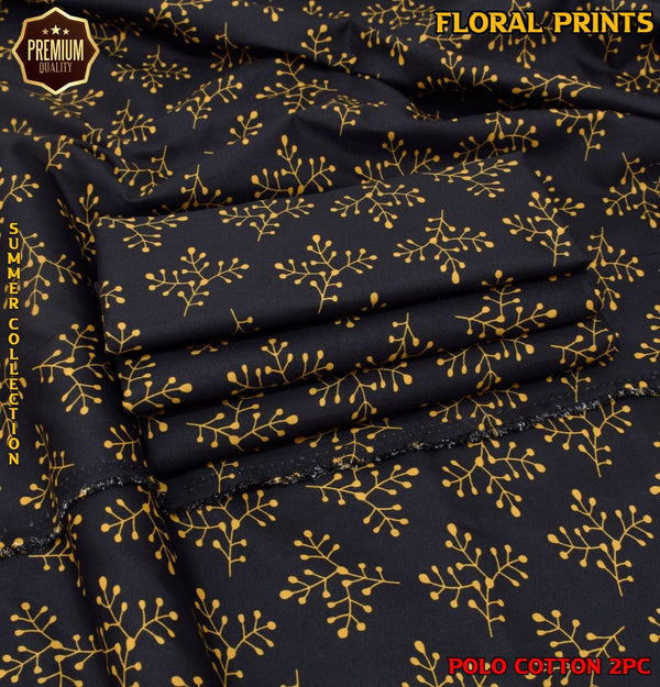 Bin Naeem Fabrics Cotton UnStitched Suit - Bin Naeem Fabrics