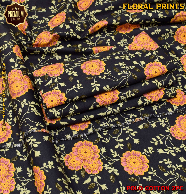 Bin Naeem Fabrics Cotton UnStitched Suit - Bin Naeem Fabrics