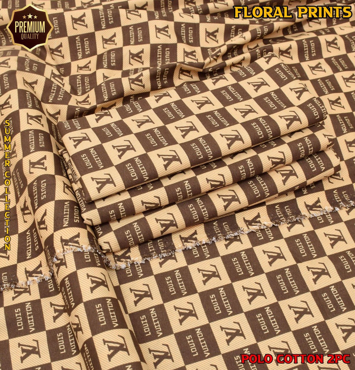 Bin Naeem Fabrics Cotton UnStitched Suit - Bin Naeem Fabrics