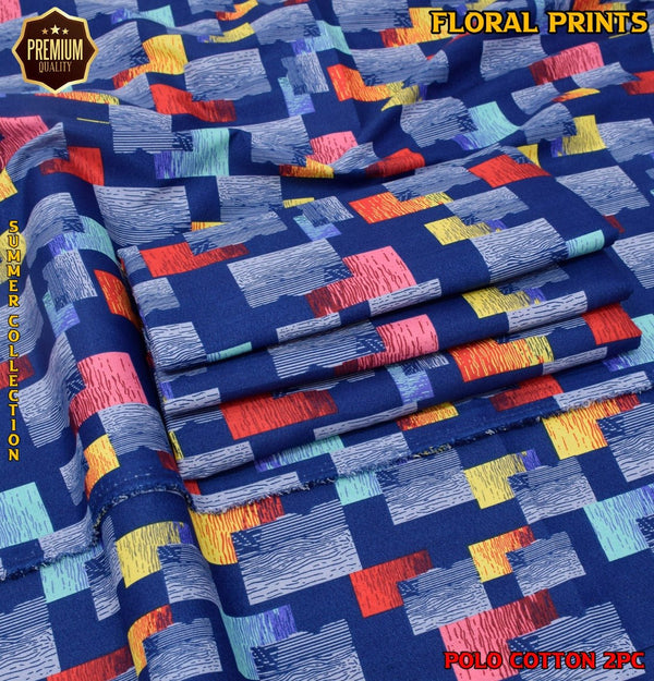 Bin Naeem Fabrics Cotton UnStitched Suit - Bin Naeem Fabrics