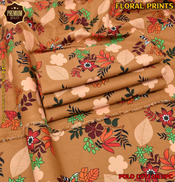 Bin Naeem Fabrics Cotton UnStitched Suit - Bin Naeem Fabrics