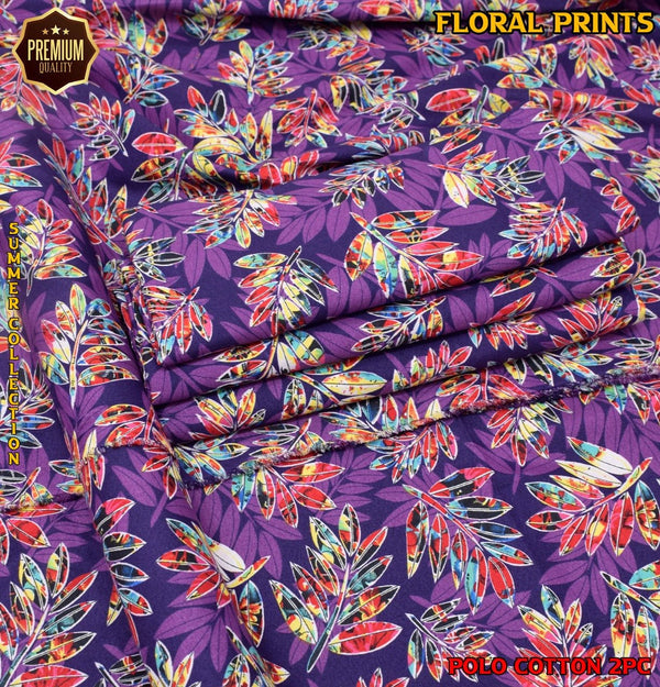 Bin Naeem Fabrics Cotton UnStitched Suit - Bin Naeem Fabrics