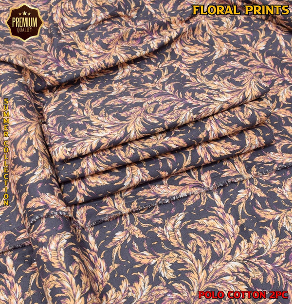 Bin Naeem Fabrics Cotton UnStitched Suit - Bin Naeem Fabrics