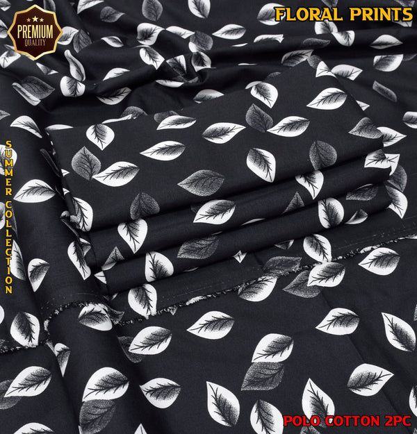 Bin Naeem Fabrics Cotton UnStitched Suit - Bin Naeem Fabrics