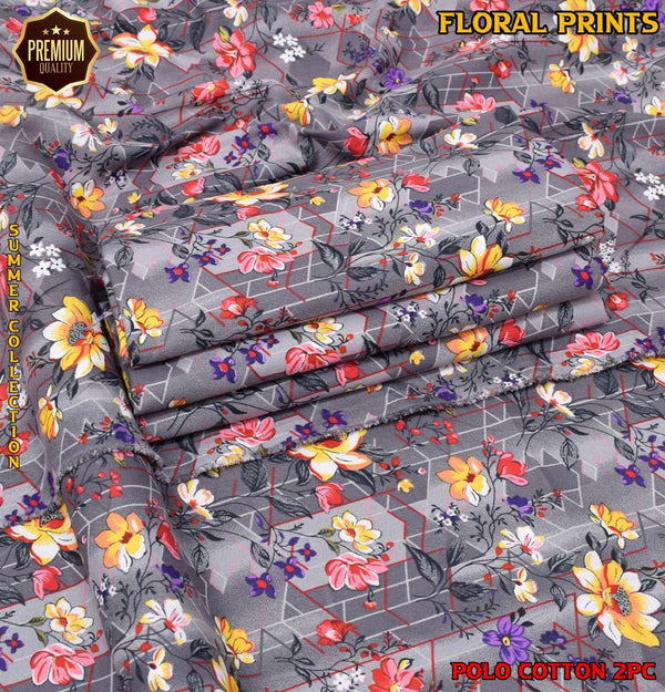 BinNaeem fabrics Cotton UnStitched Suit - Bin Naeem Fabrics